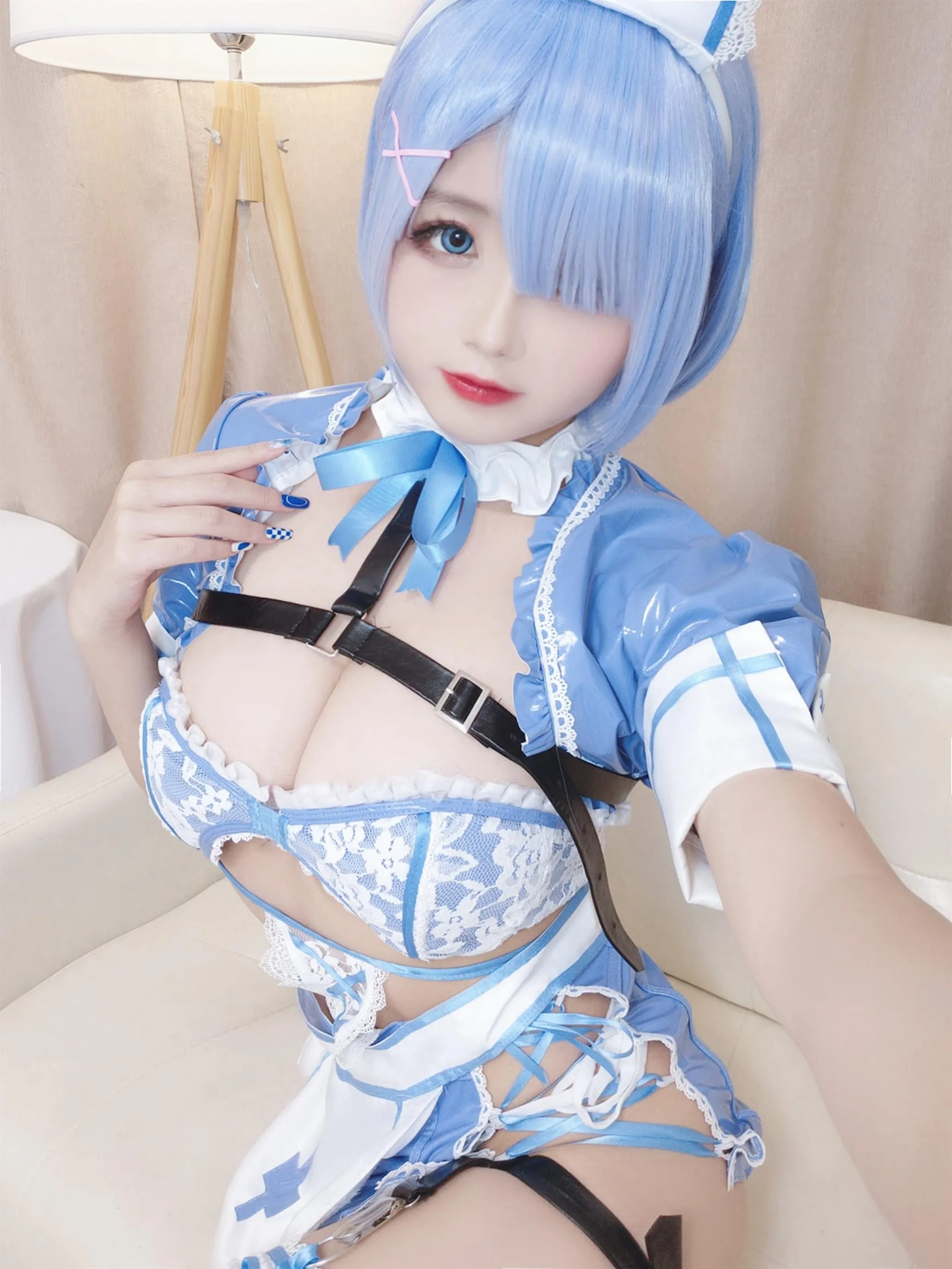 日奈娇 – NO.41 蕾姆蓝色护士 [86P]插图